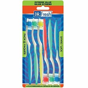 Dr. Fresh Extreme Value Toothbrushes (Soft, 6 Count), 6 Count